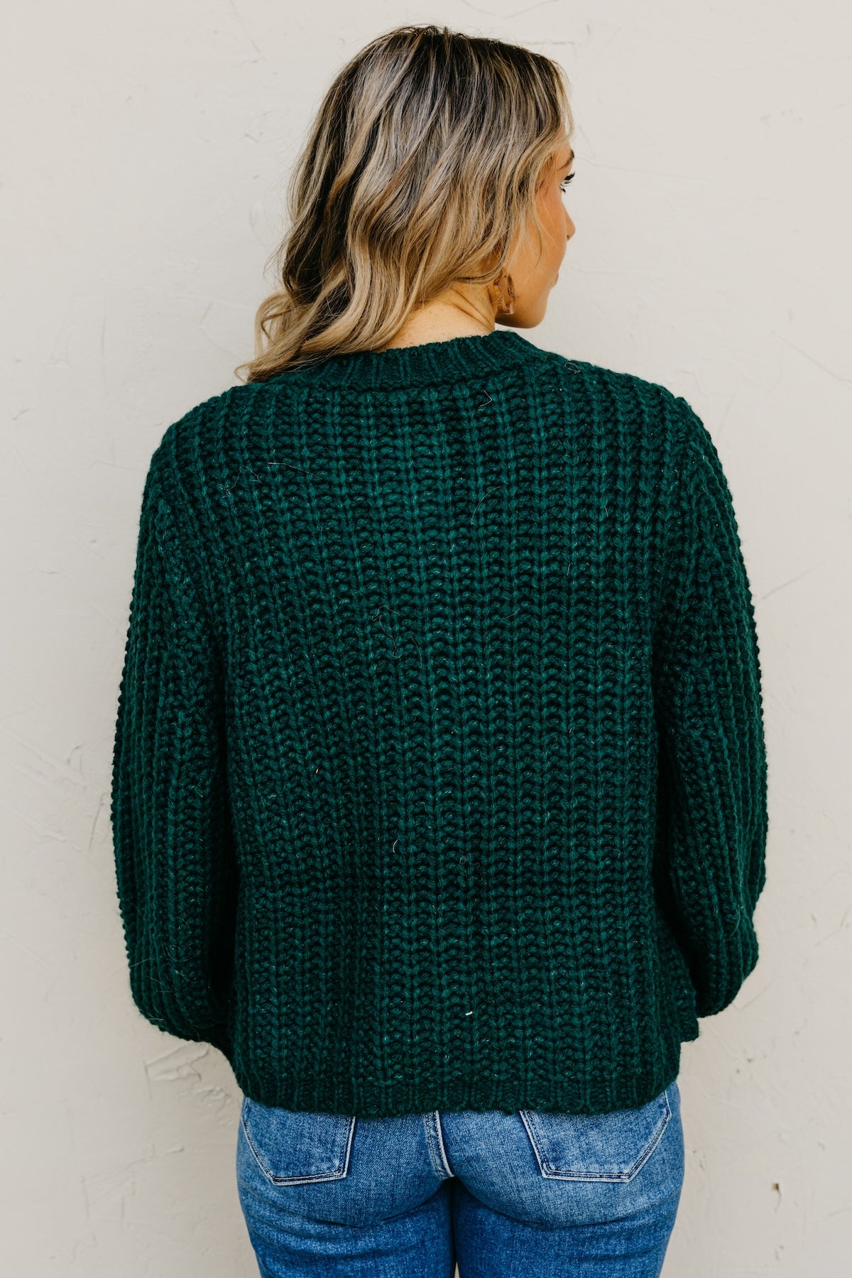 The Norma Chunky Knit Sweater Cardigan