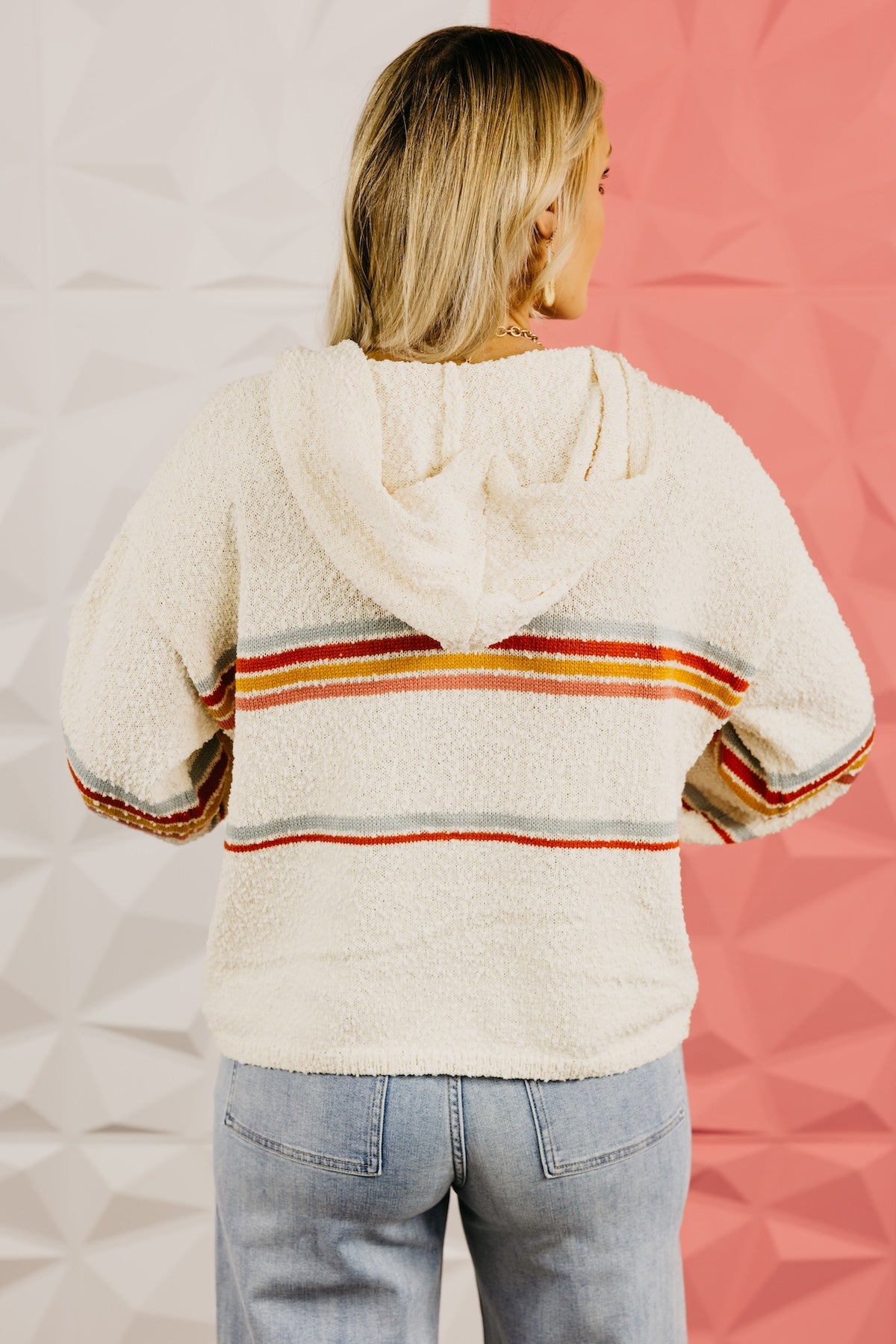 The Oscar Hooded Texture Sweater