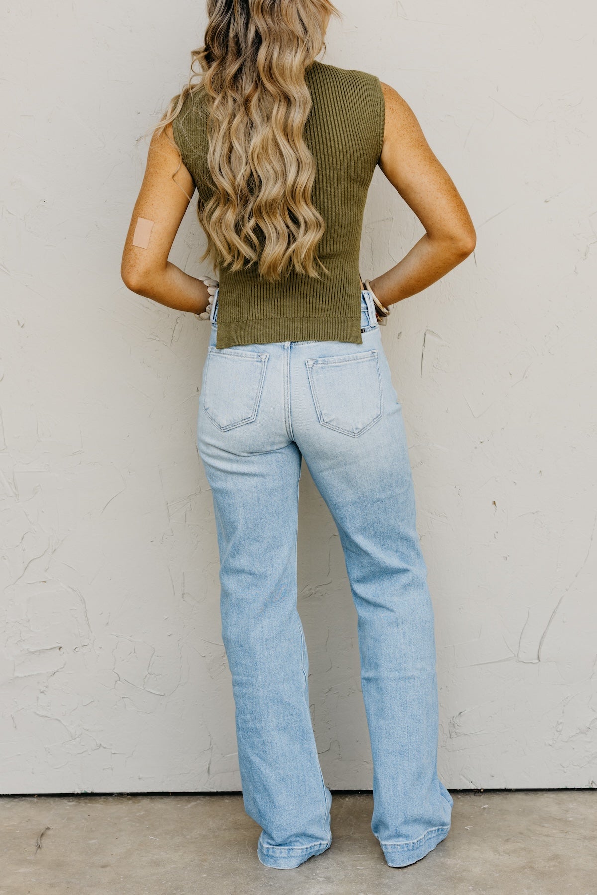 Kan Can Denim | High Rise Wide Flare Denim