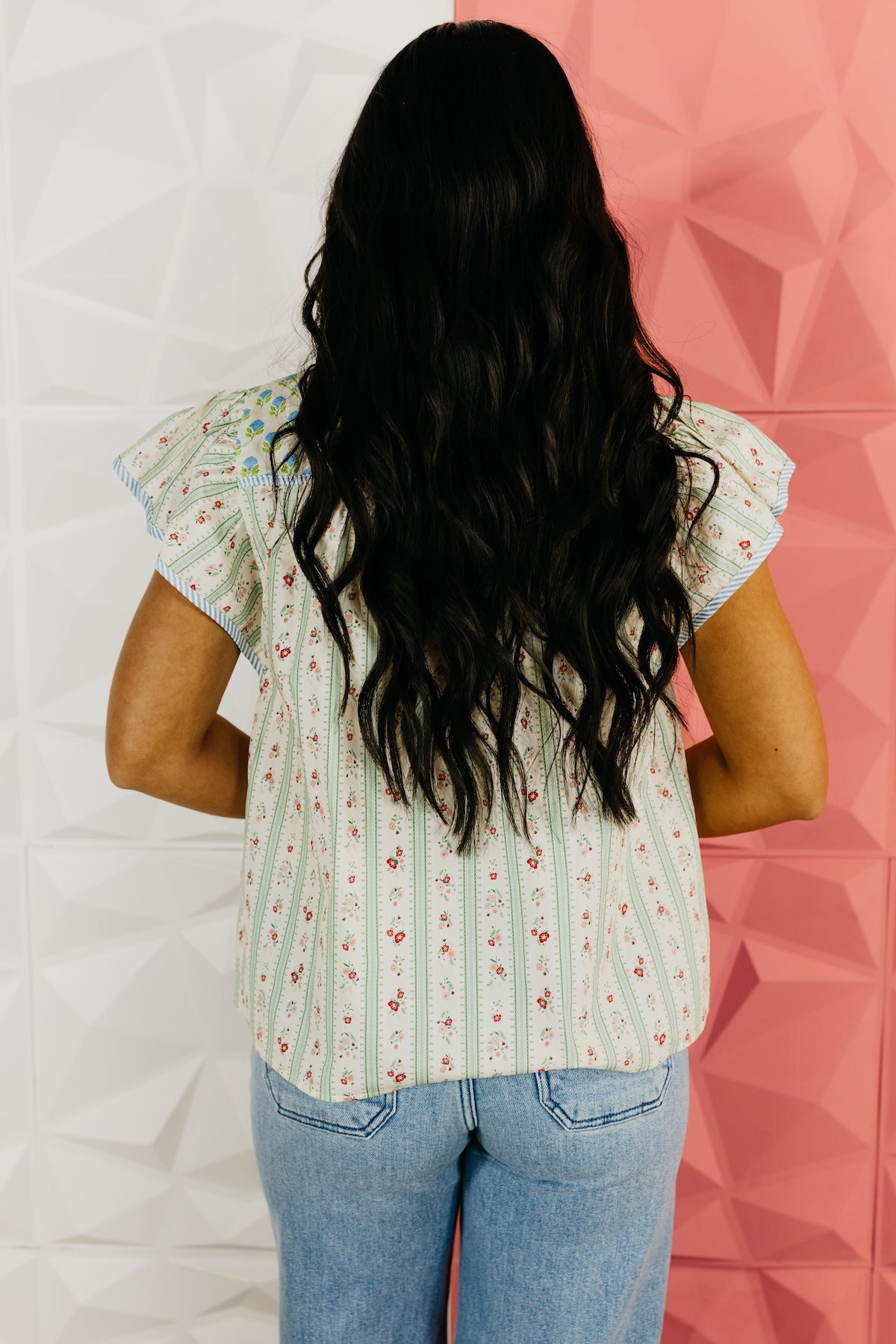 The Rory Ruffle Sleeve Top