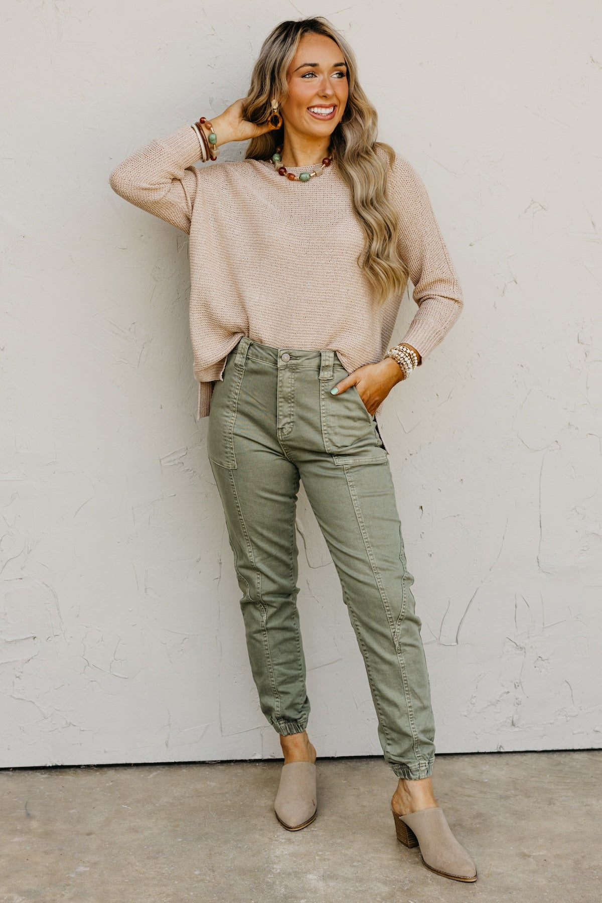 The Westin Side Slit Sweater