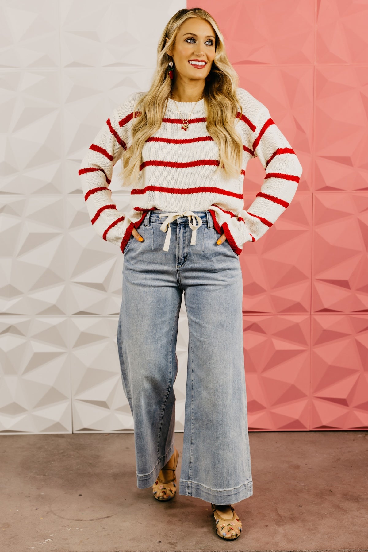 The Alejandro Tie Back Sweater