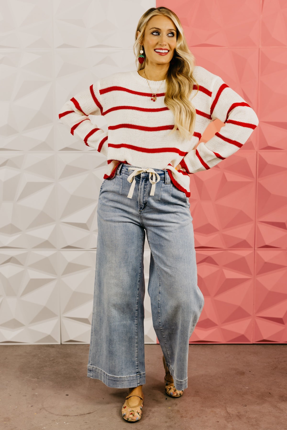 The Alejandro Tie Back Sweater