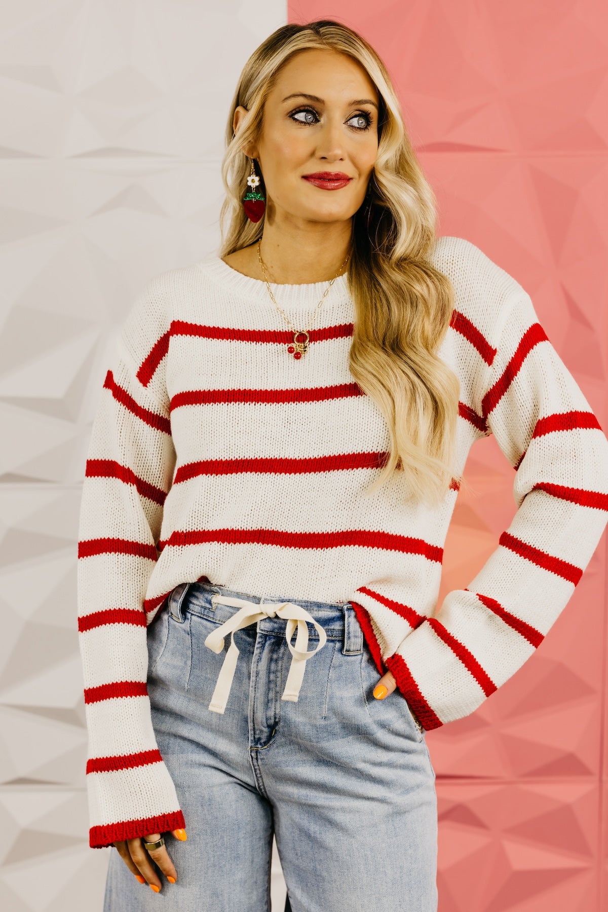 The Alejandro Tie Back Sweater