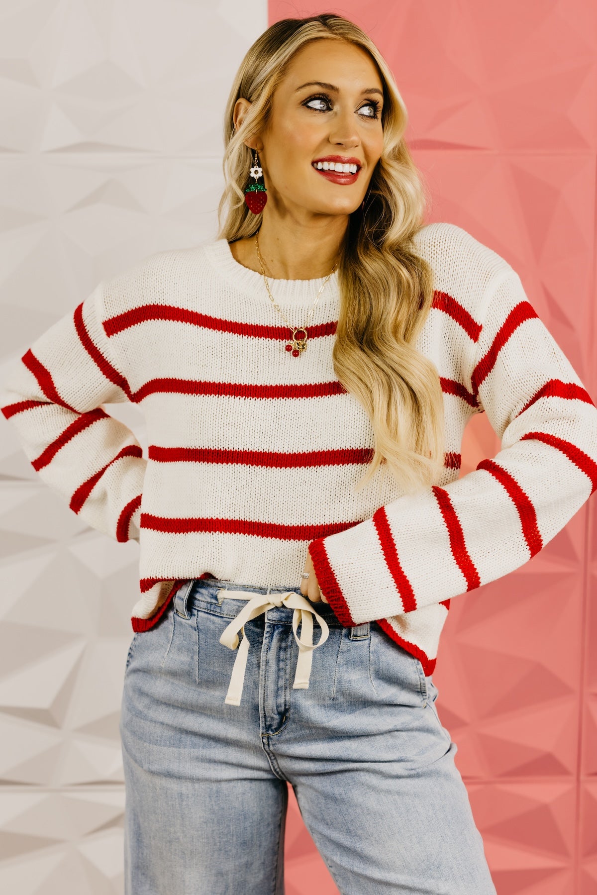 The Alejandro Tie Back Sweater
