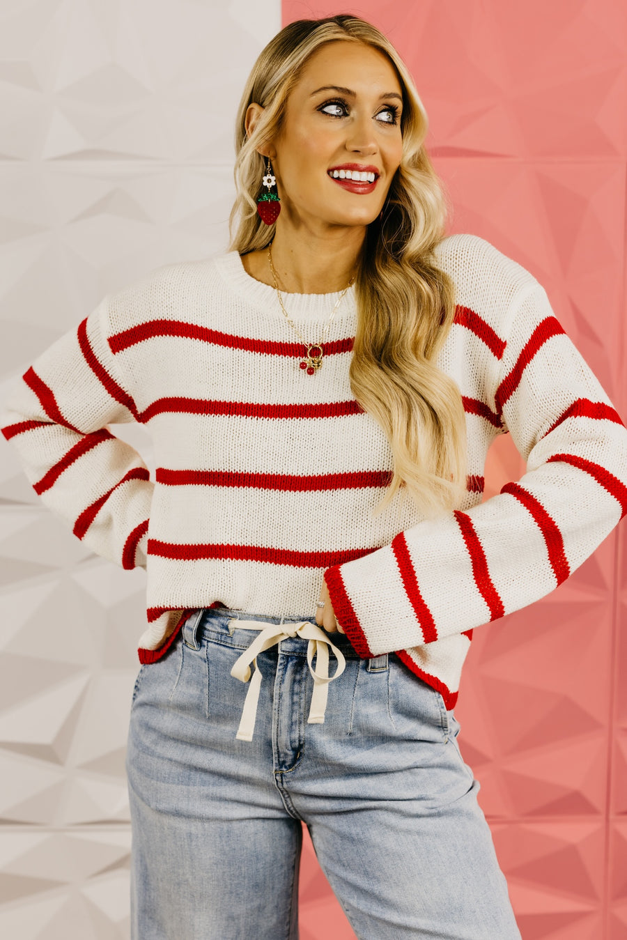 The Alejandro Tie Back Sweater