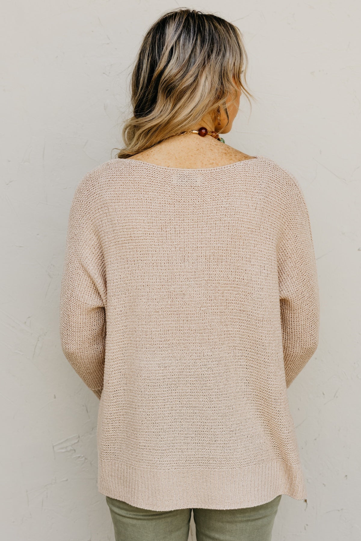 The Westin Side Slit Sweater