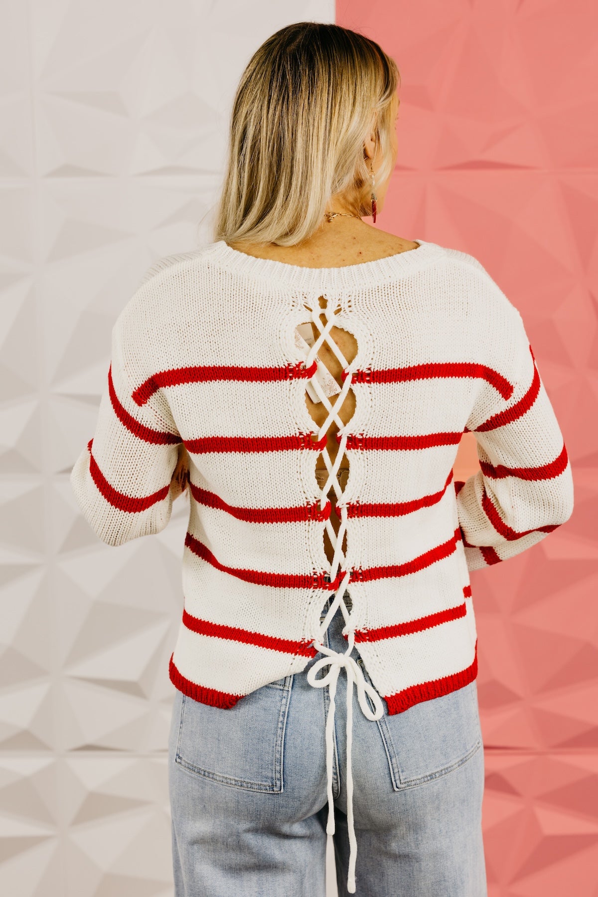 The Alejandro Tie Back Sweater