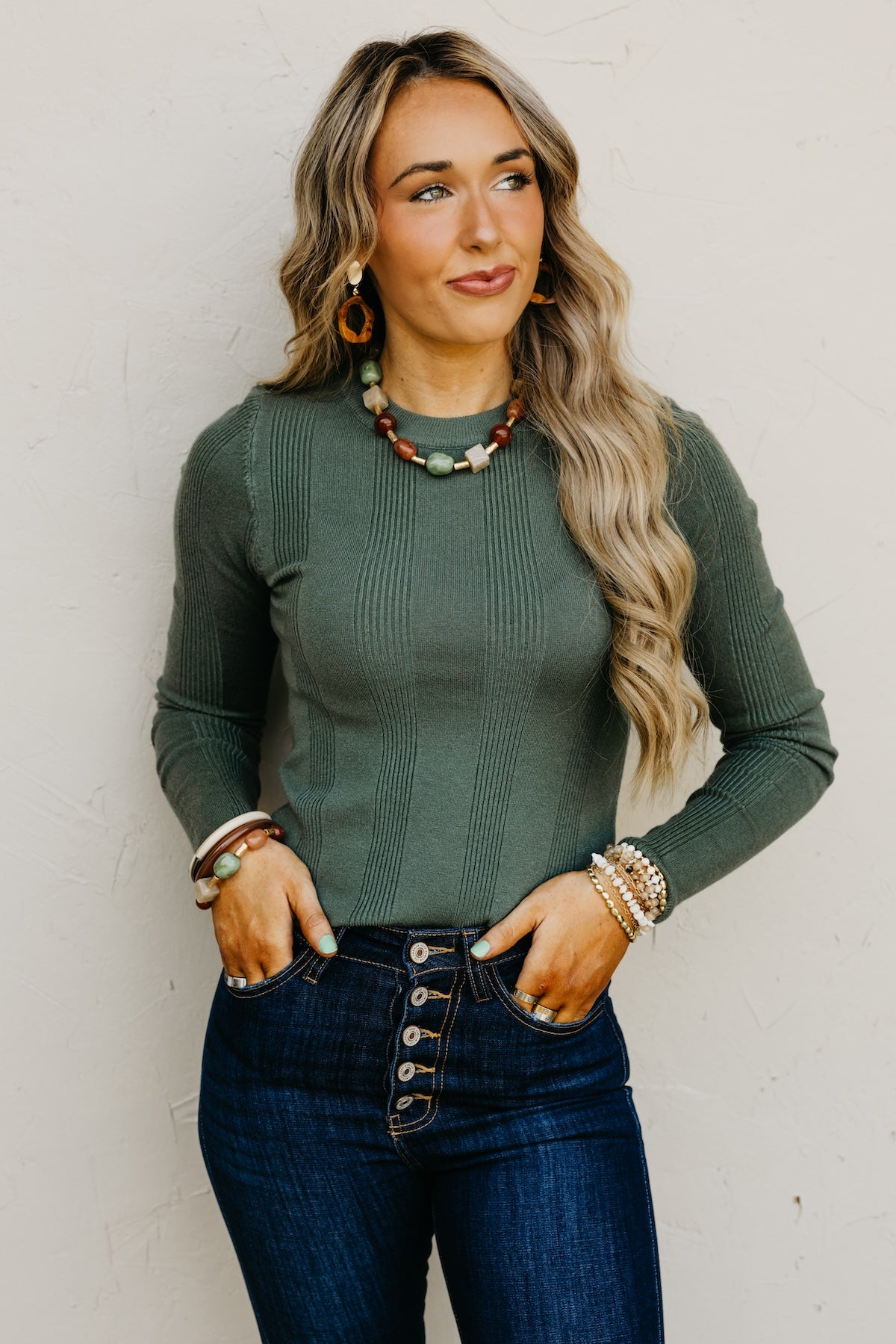 The Leilani Long Sleeve Sweater