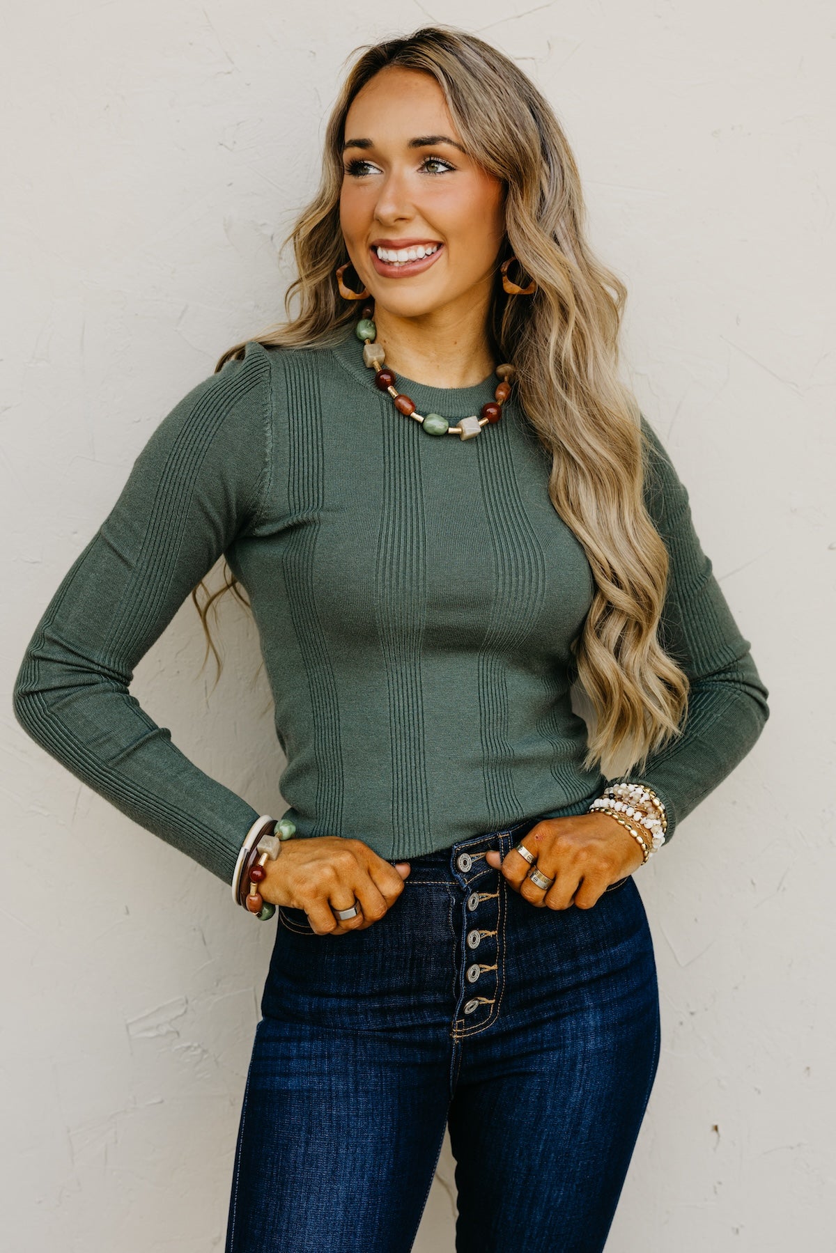 The Leilani Long Sleeve Sweater