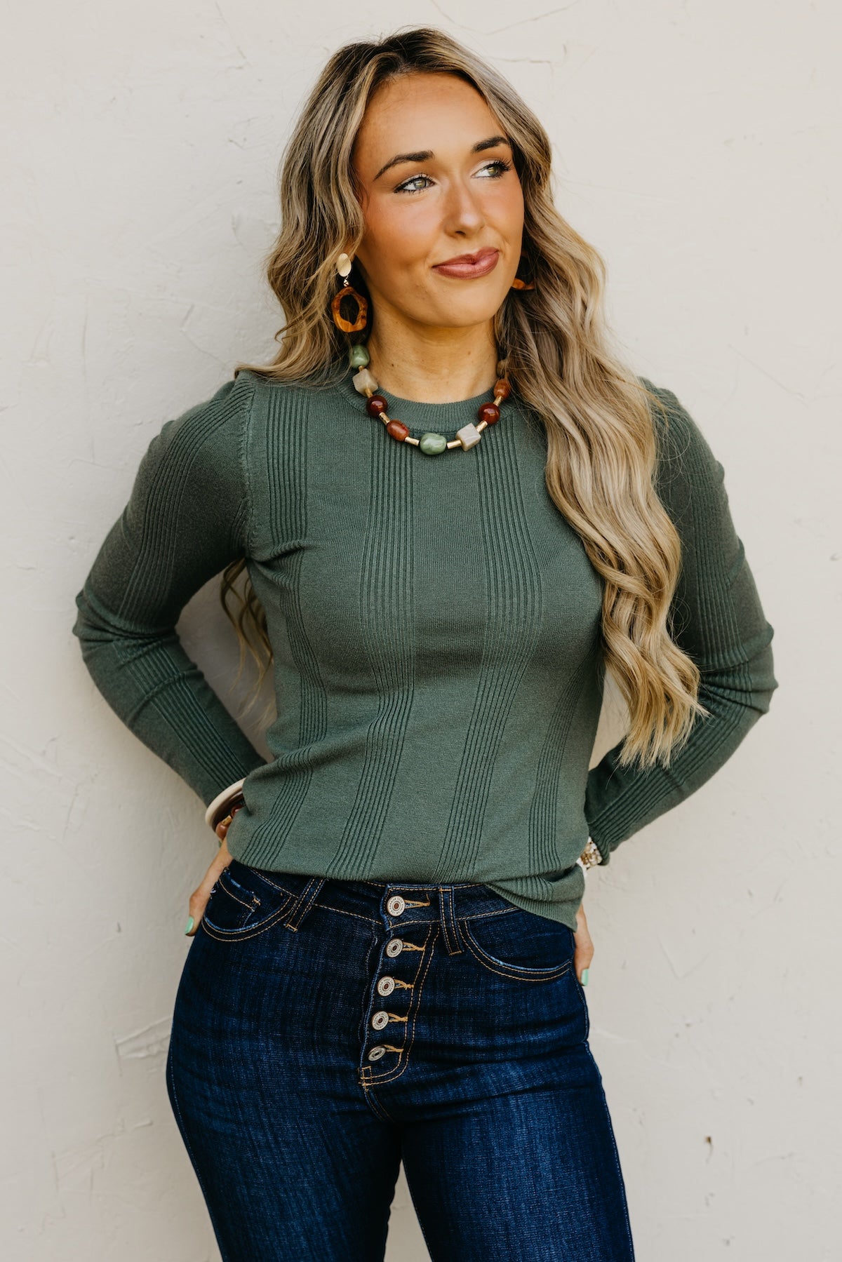 The Leilani Long Sleeve Sweater