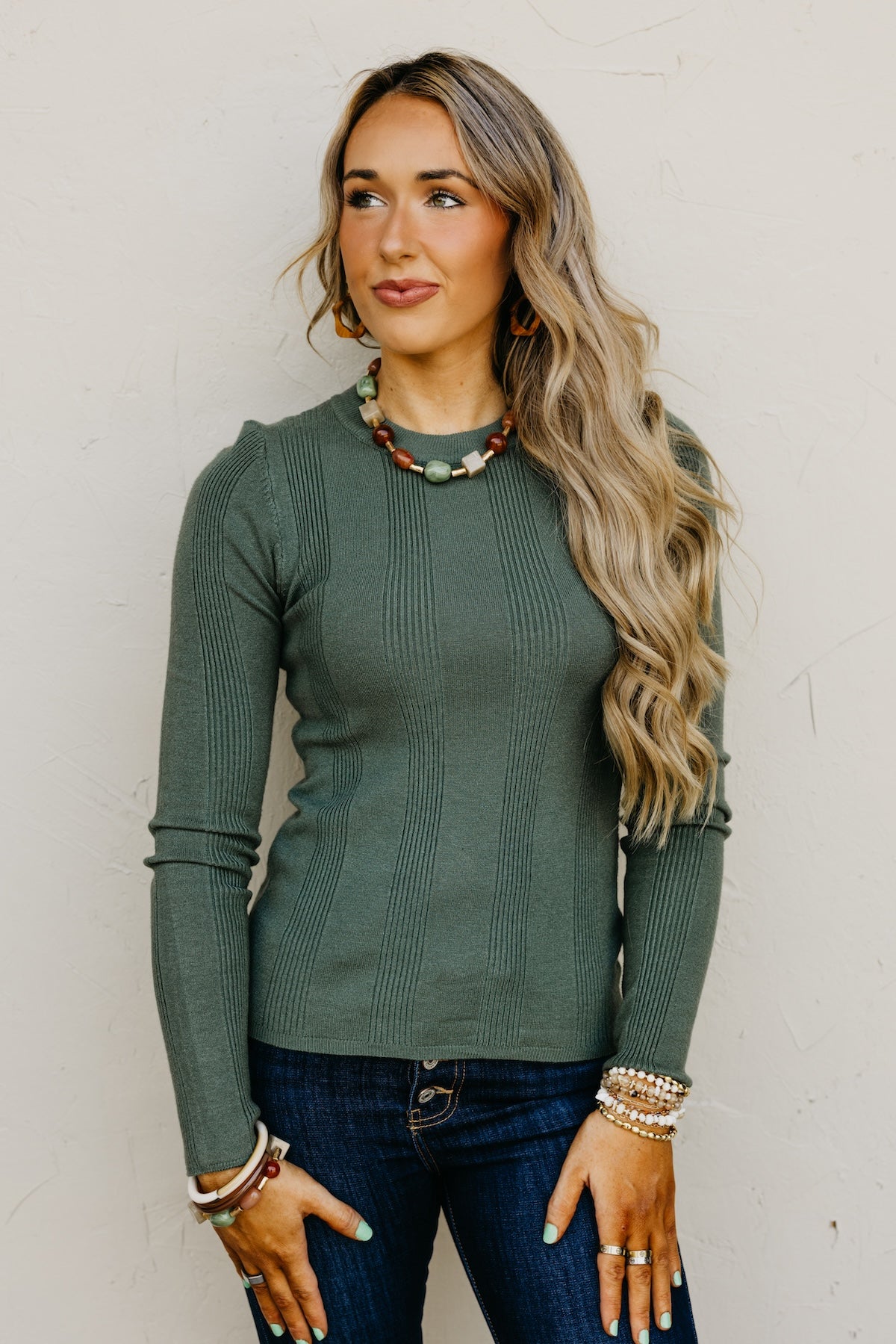 The Leilani Long Sleeve Sweater