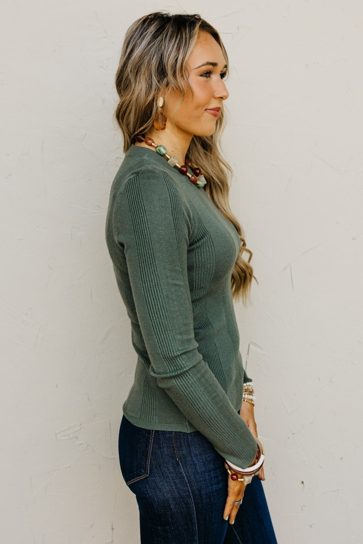 The Leilani Long Sleeve Sweater