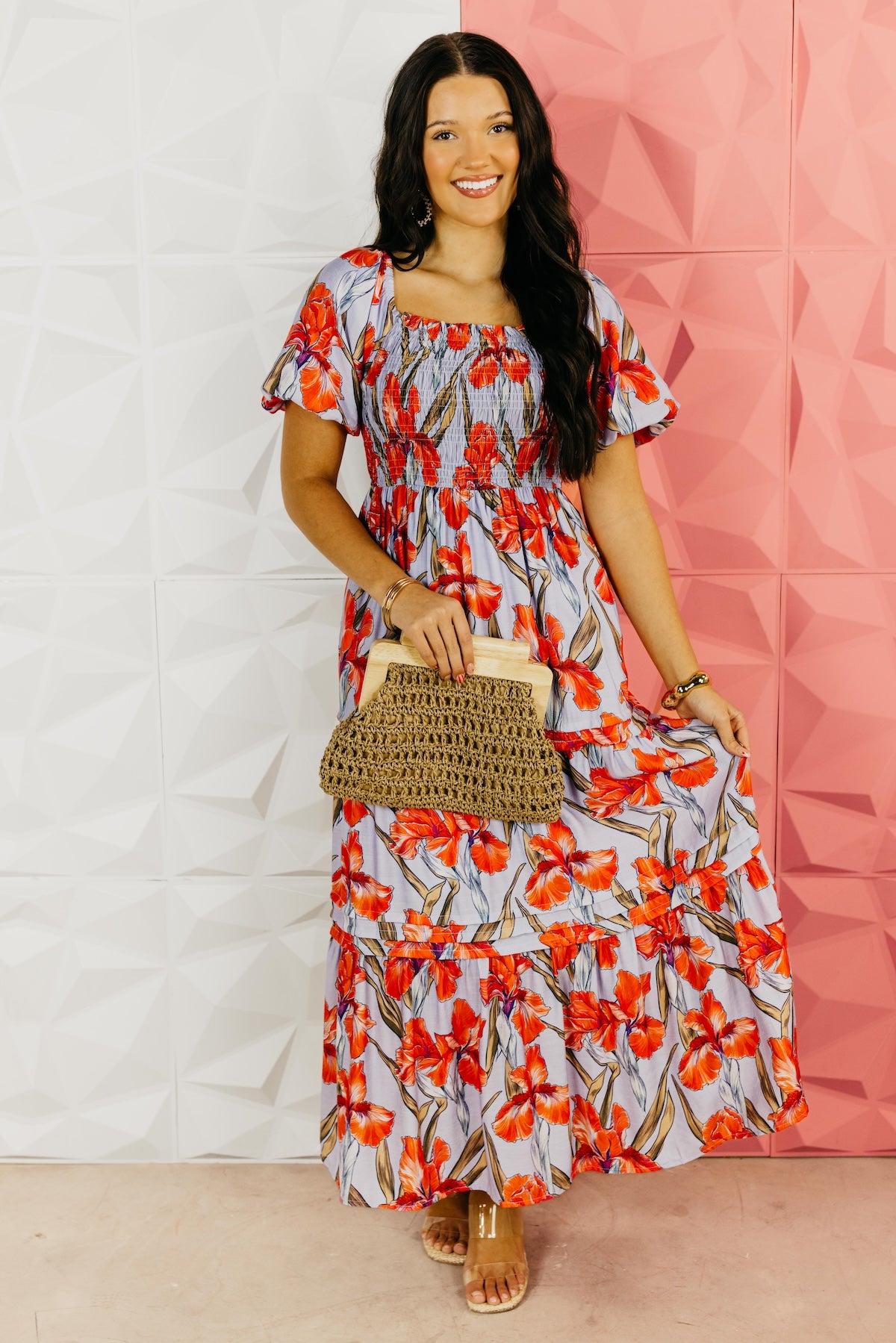 The Everett Smocked Maxi Dress