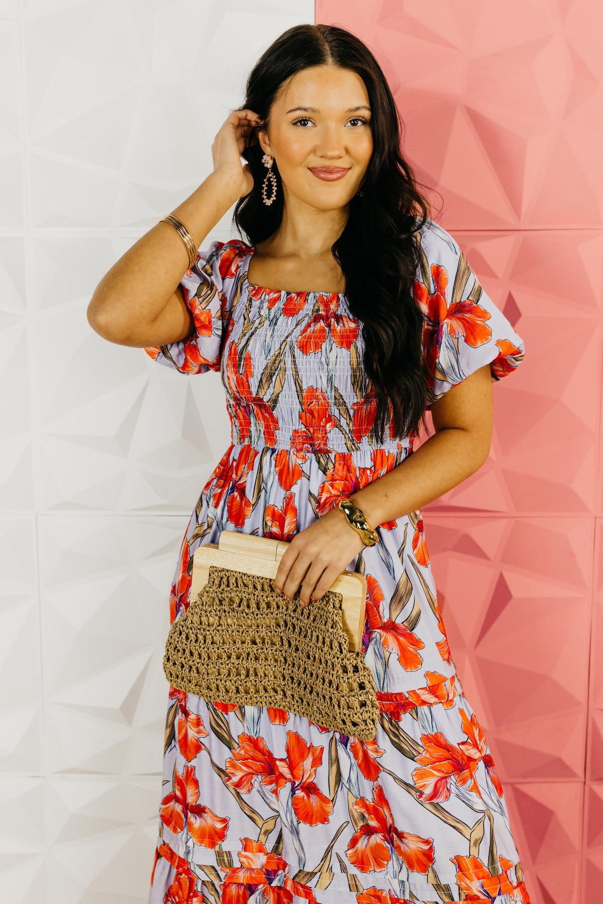 The Everett Smocked Maxi Dress