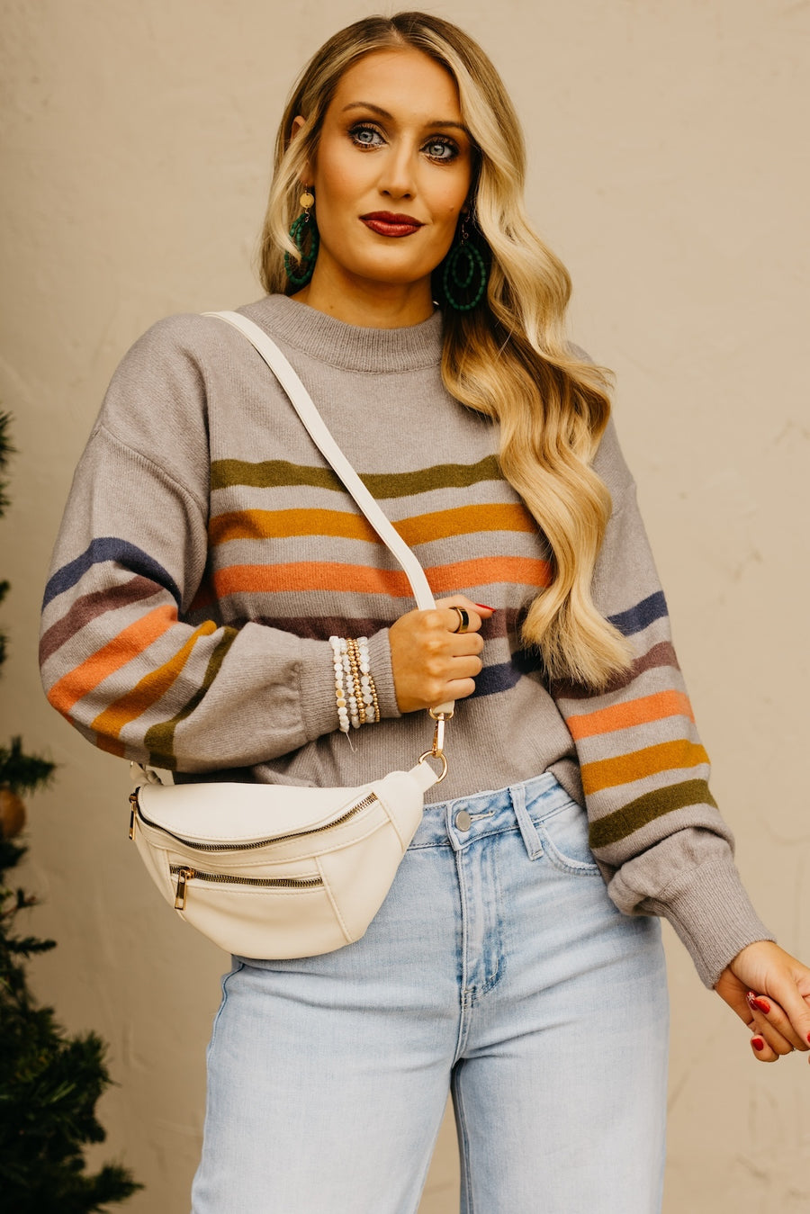 The Peony Striped Sweater