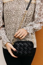 The Abbie Woven Crossbody Bag