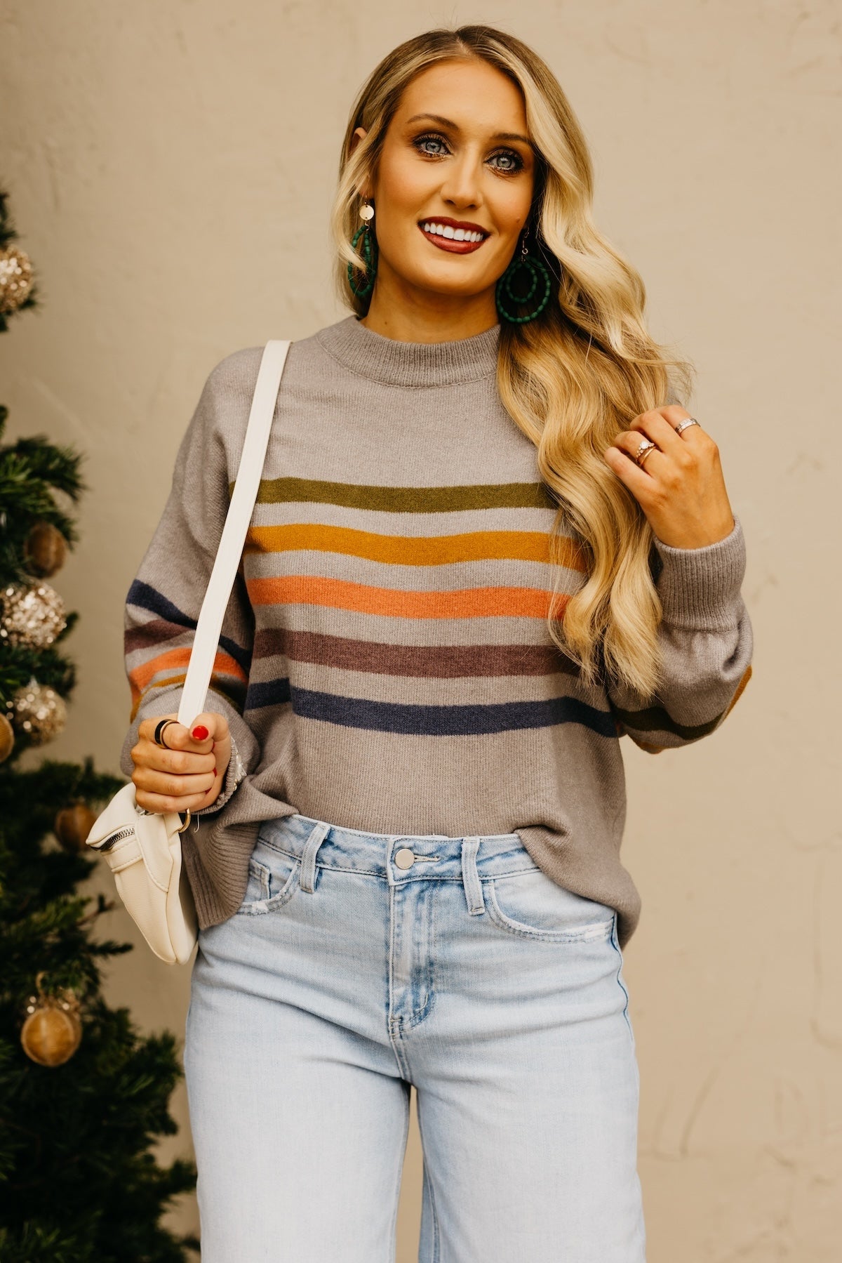 The Peony Striped Sweater