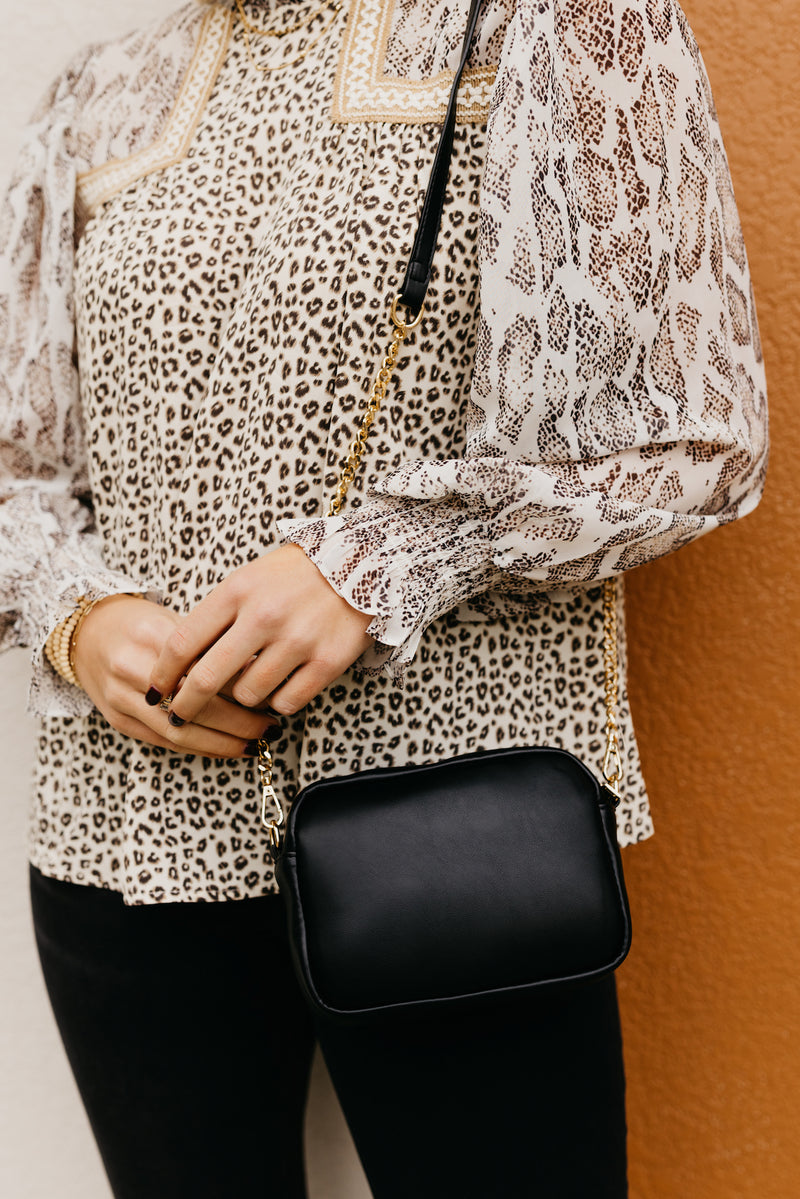 The Abbie Woven Crossbody Bag