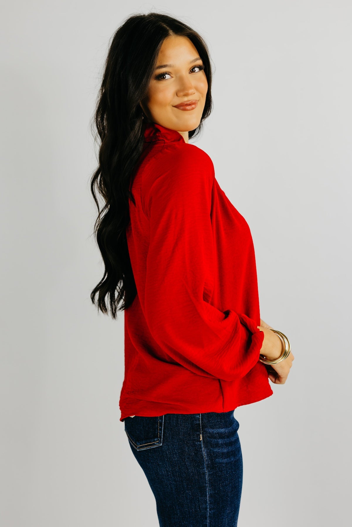 The Bart Ruffle Detail Blouse