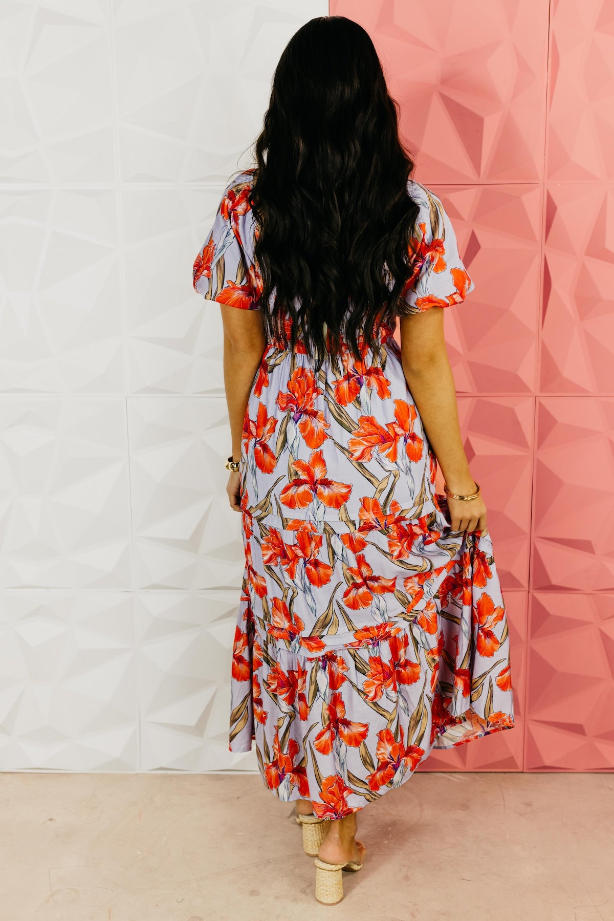 The Everett Smocked Maxi Dress