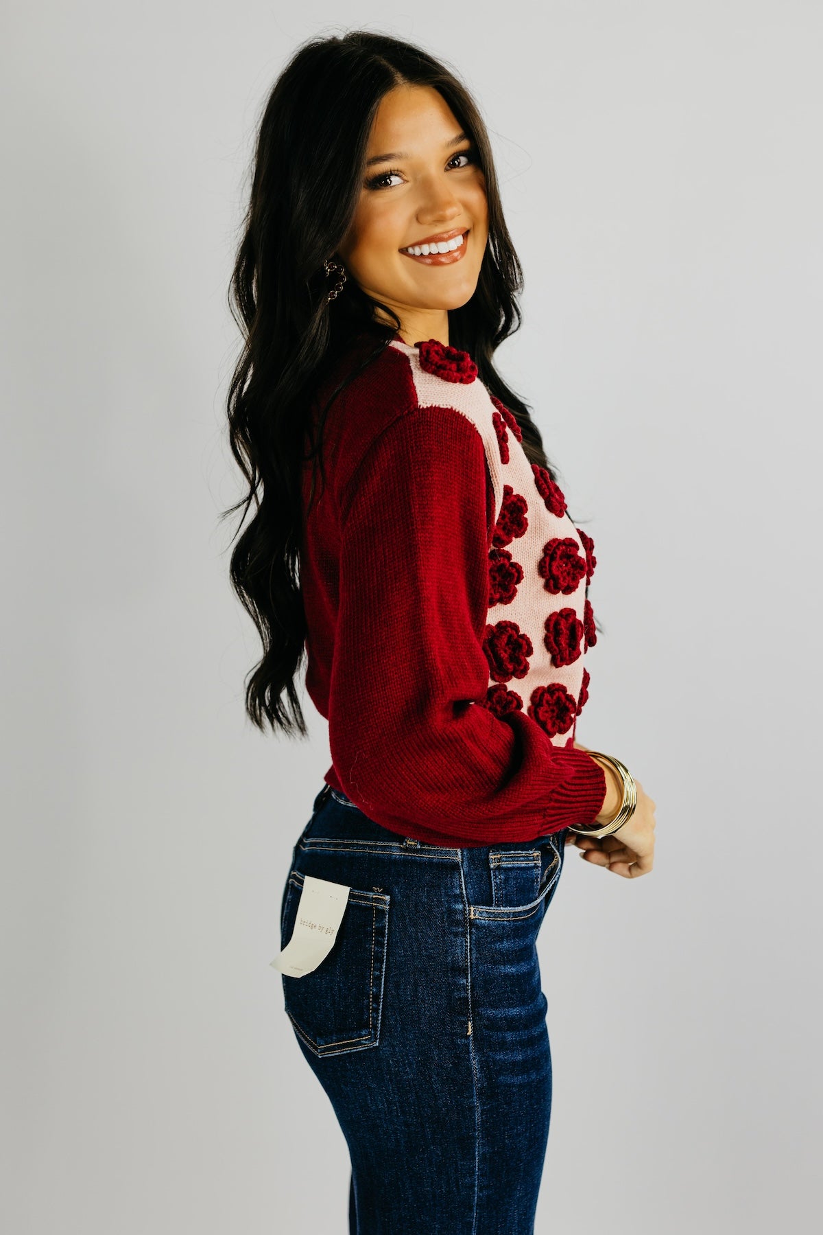 The Kingston Floral Button Up Cardigan