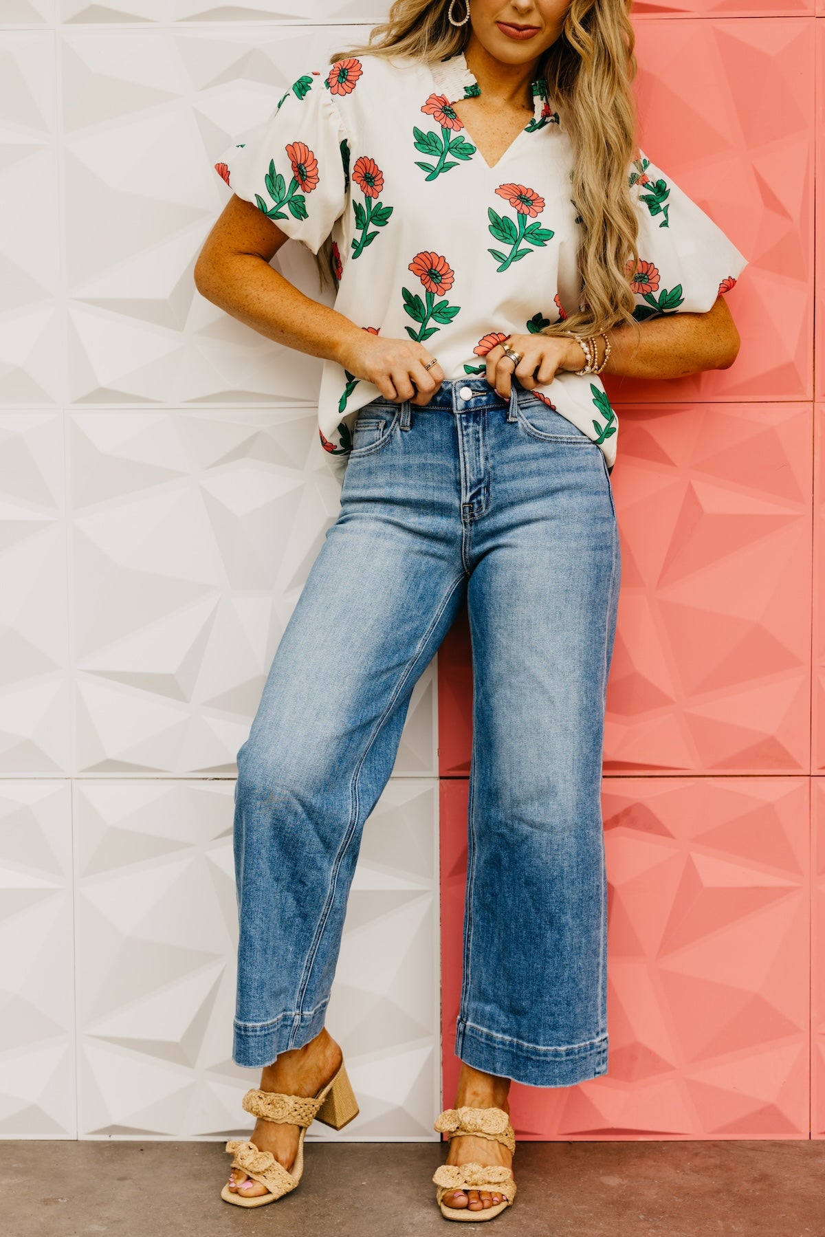 Flying Monkey Denim | The Sayler Crop Wide Leg Denim