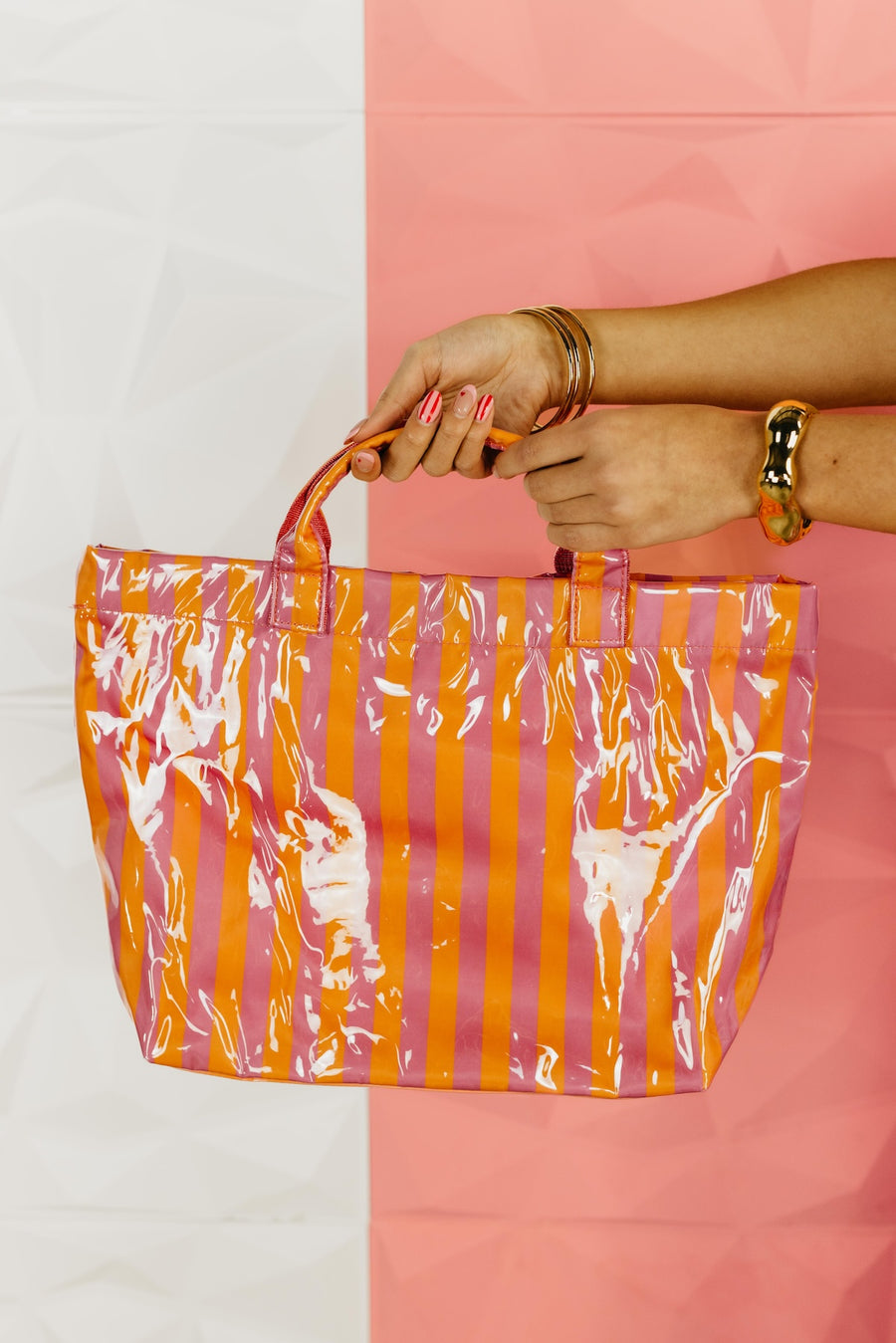 The Margaret Vinyl Tote Bag