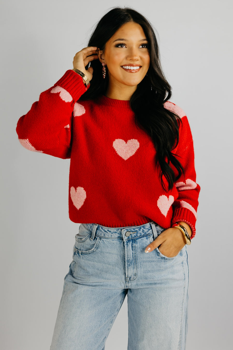 The Joshua Hearts Jacquard Sweater
