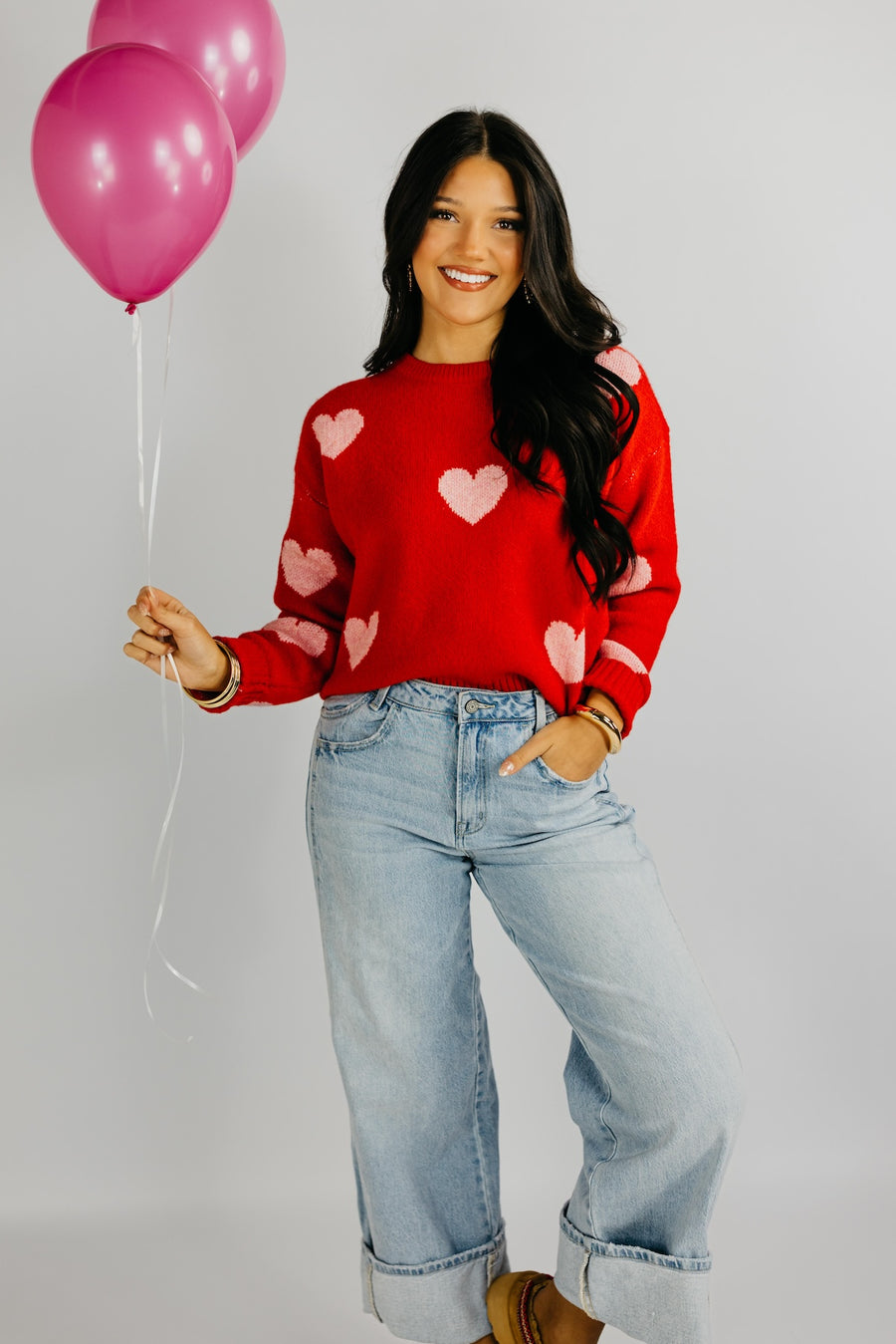 The Joshua Hearts Jacquard Sweater
