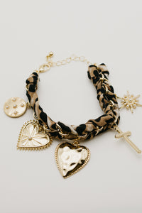 The Olyver Scarf Charm Bracelet