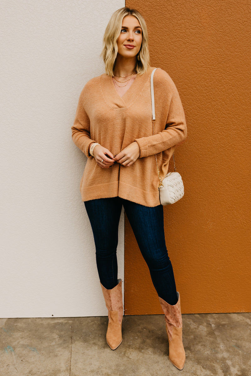 The Dutton Dolman Popover Sweater