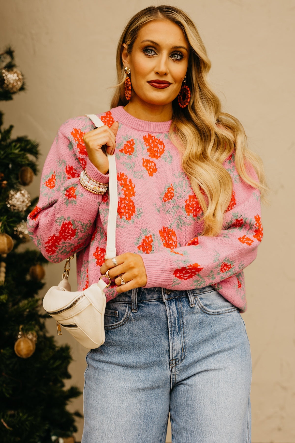 The Kimora Floral Sweater
