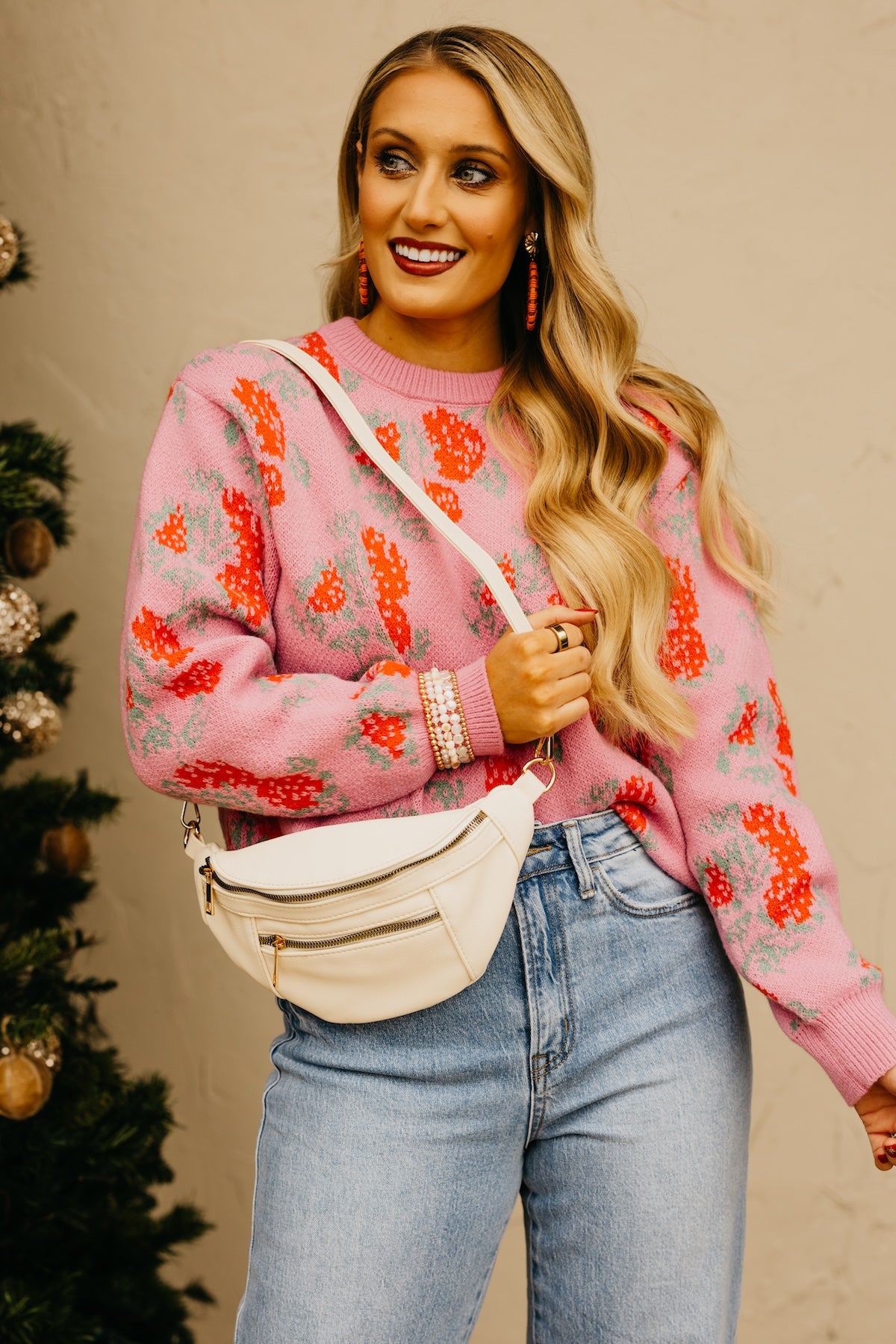 The Kimora Floral Sweater