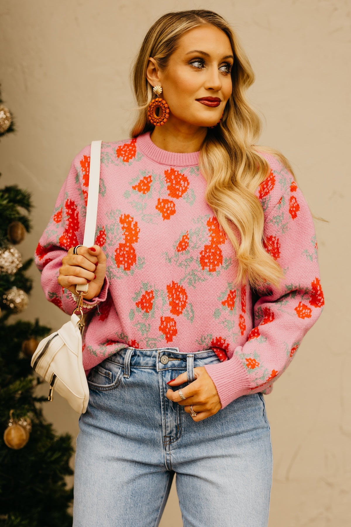 The Kimora Floral Sweater