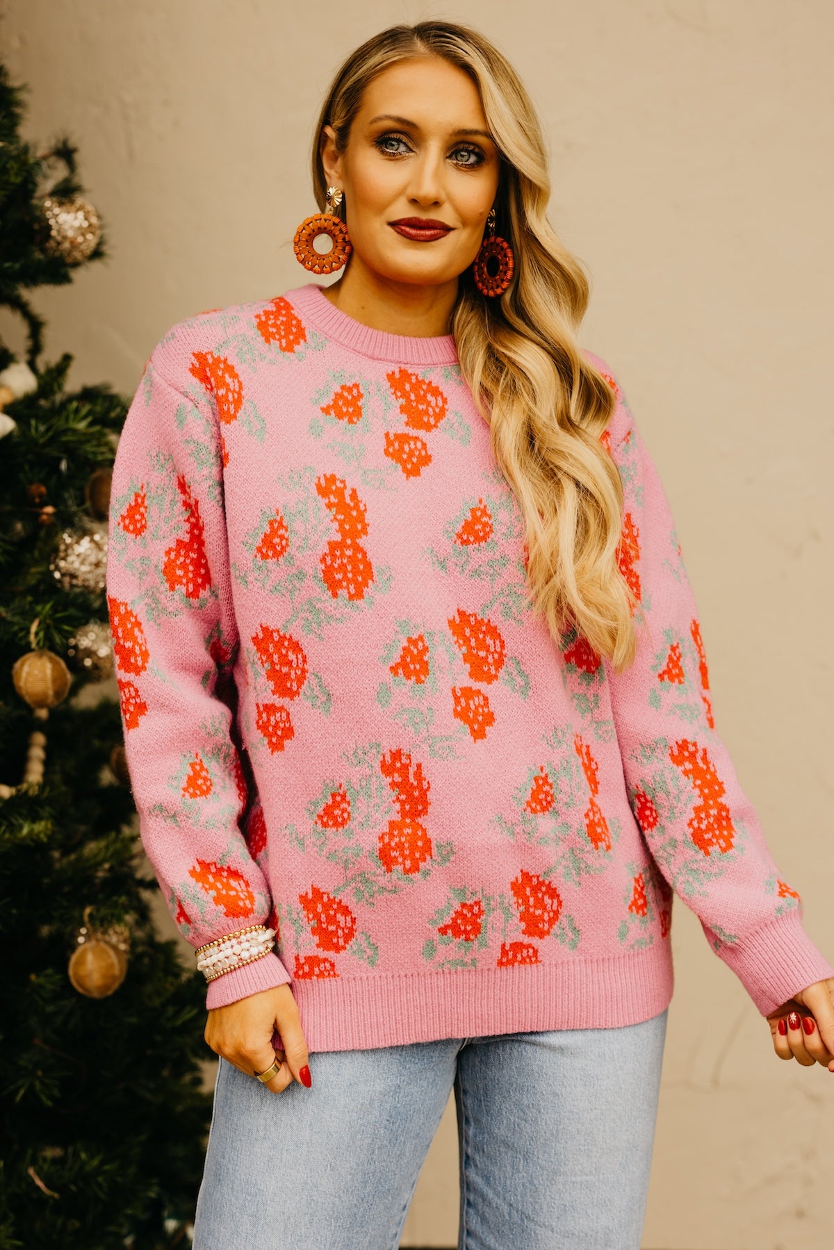 The Kimora Floral Sweater