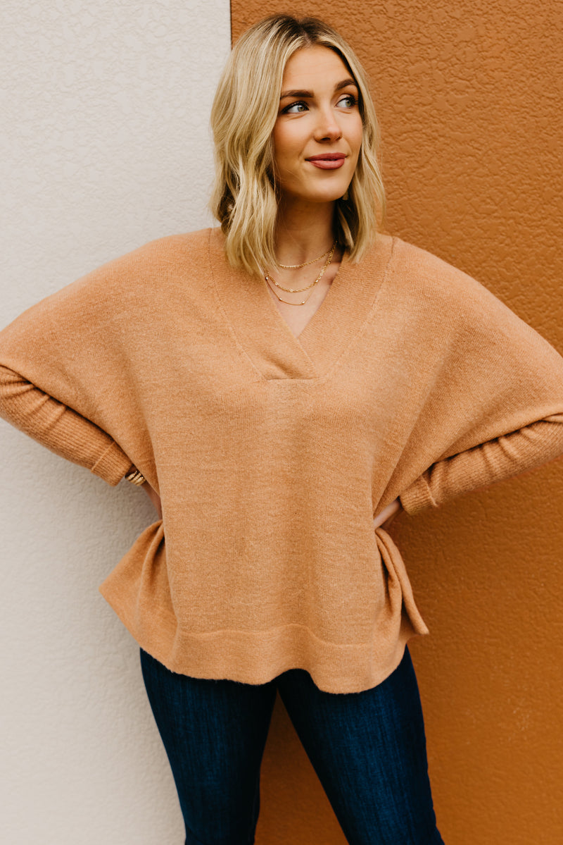 The Dutton Dolman Popover Sweater