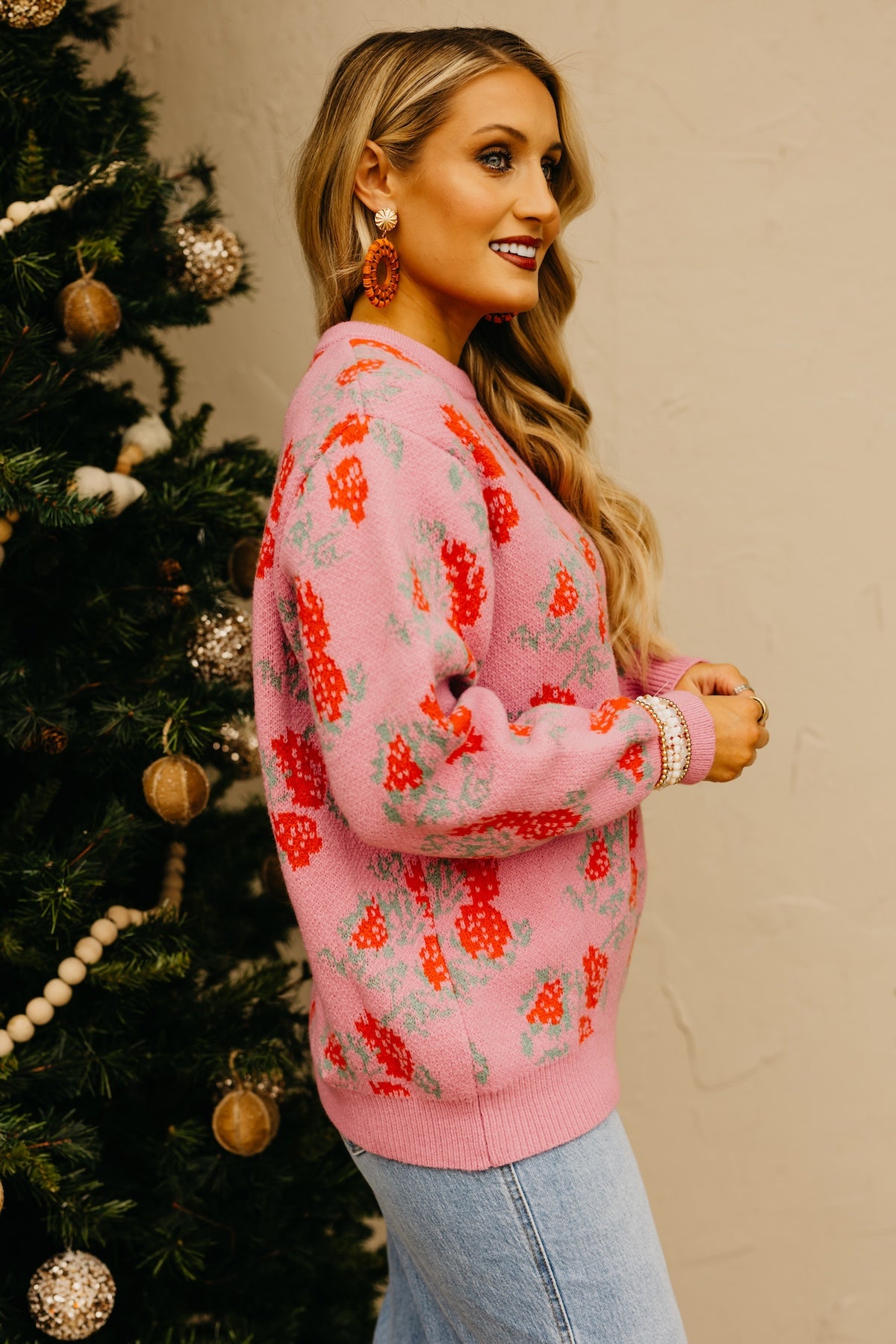 The Kimora Floral Sweater