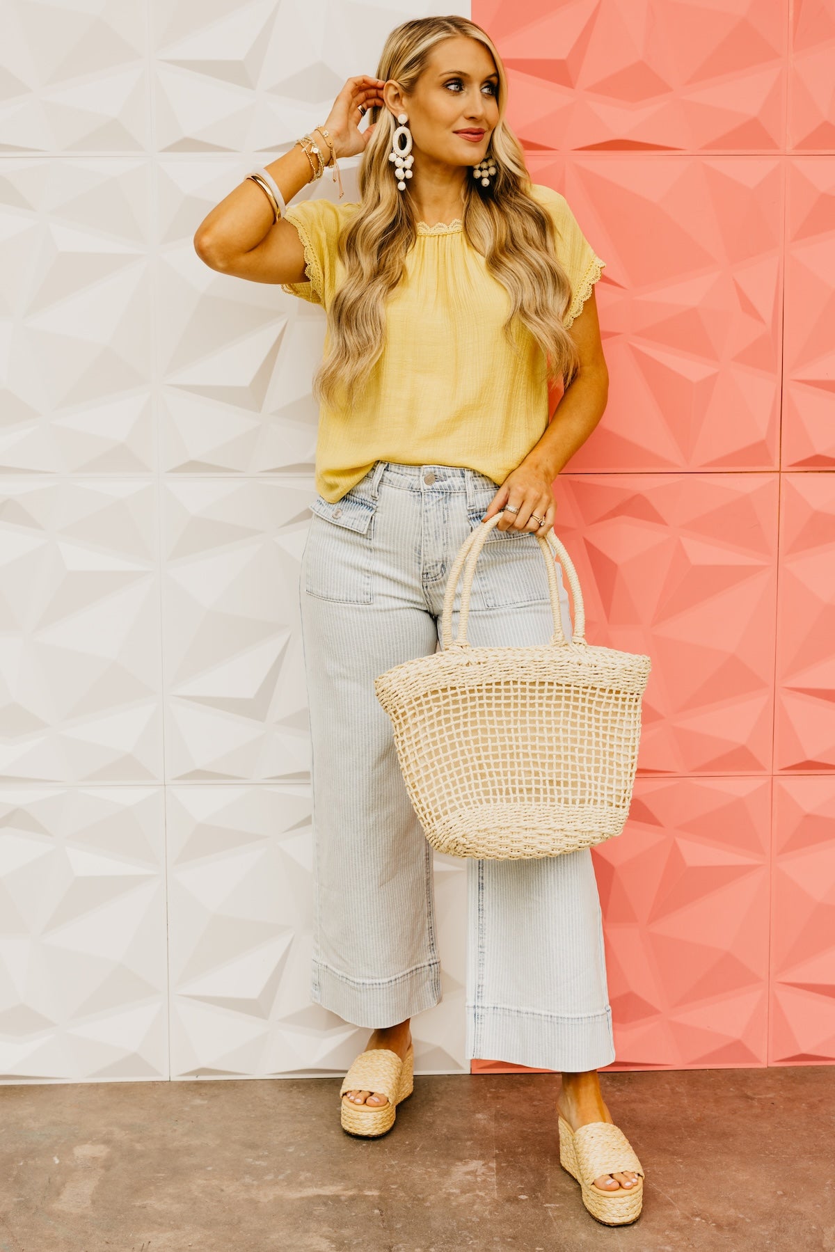 The Leland Back Bow Blouse