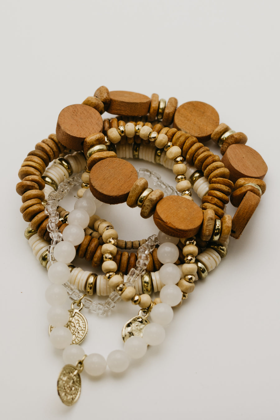 The Lotus 7 Layer Bracelet Set