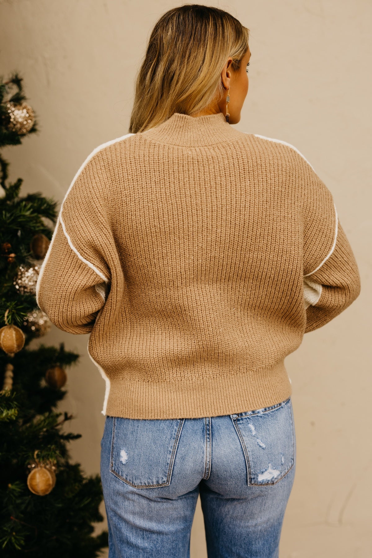 The Eliseo Reverse Seam Sweater