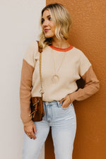 Wishlist | The Angelo Color Block Waffle Sweater
