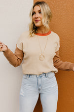 Wishlist | The Angelo Color Block Waffle Sweater