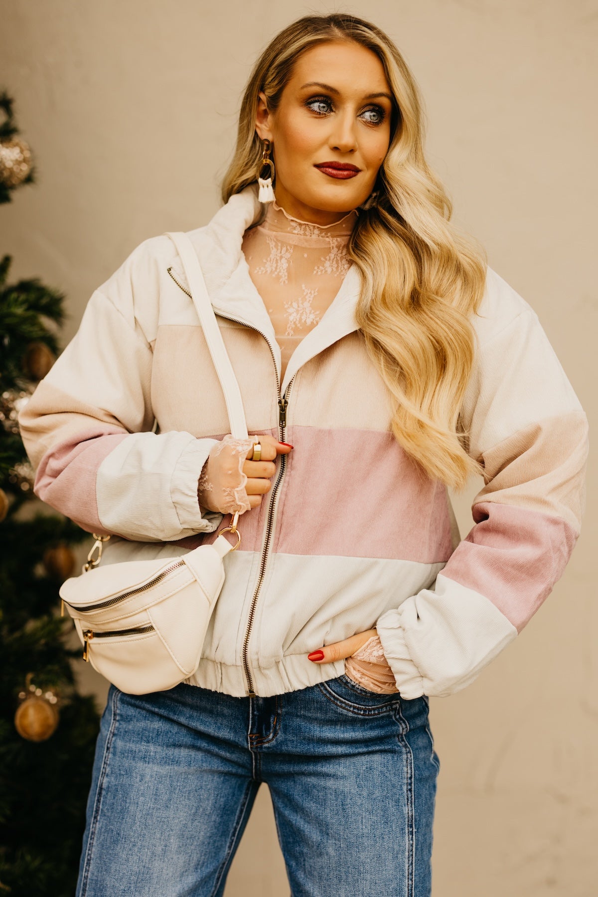 Bibiy jewel jacket ベージュ Bibiy jewel jacket ベージュ