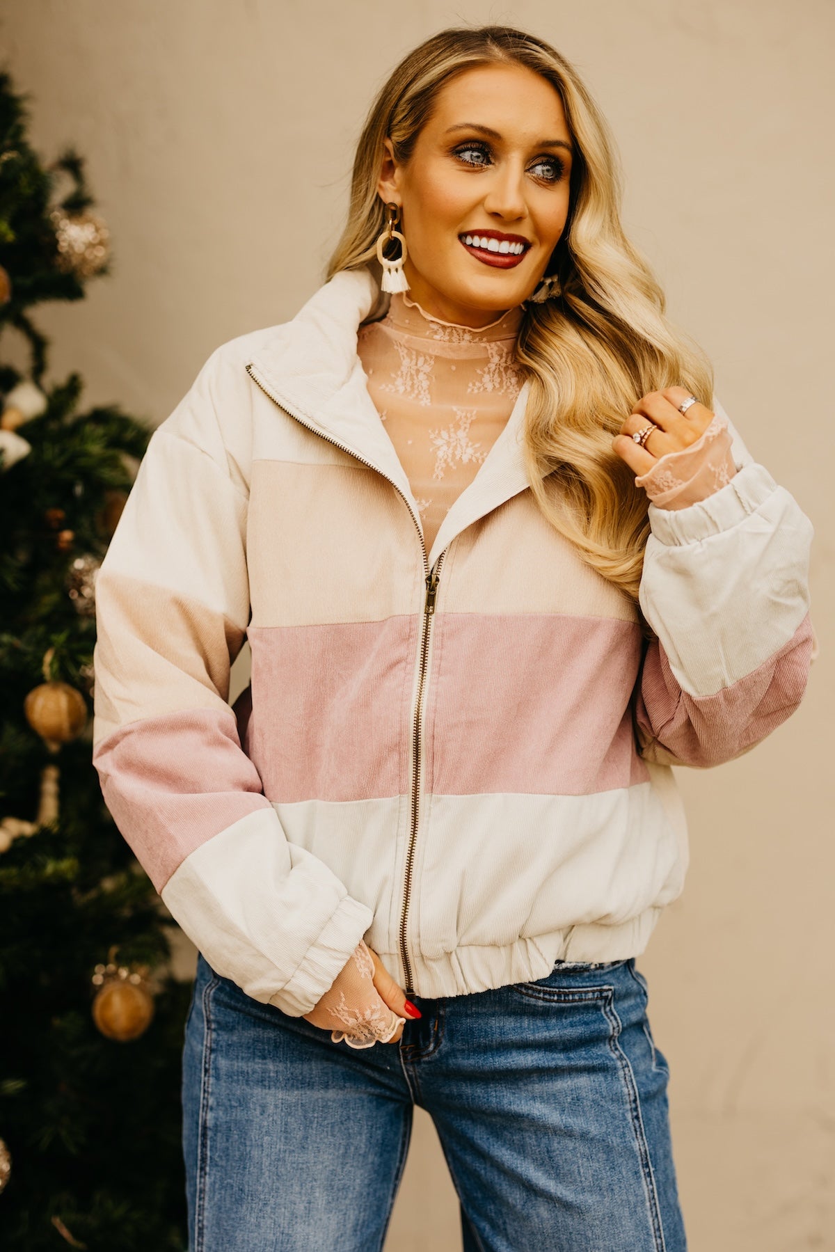 The Bentley Color Block Jacket