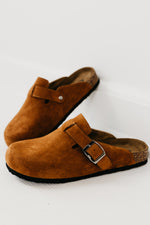 The Bria Slip On Buckle Clog | Whiskey