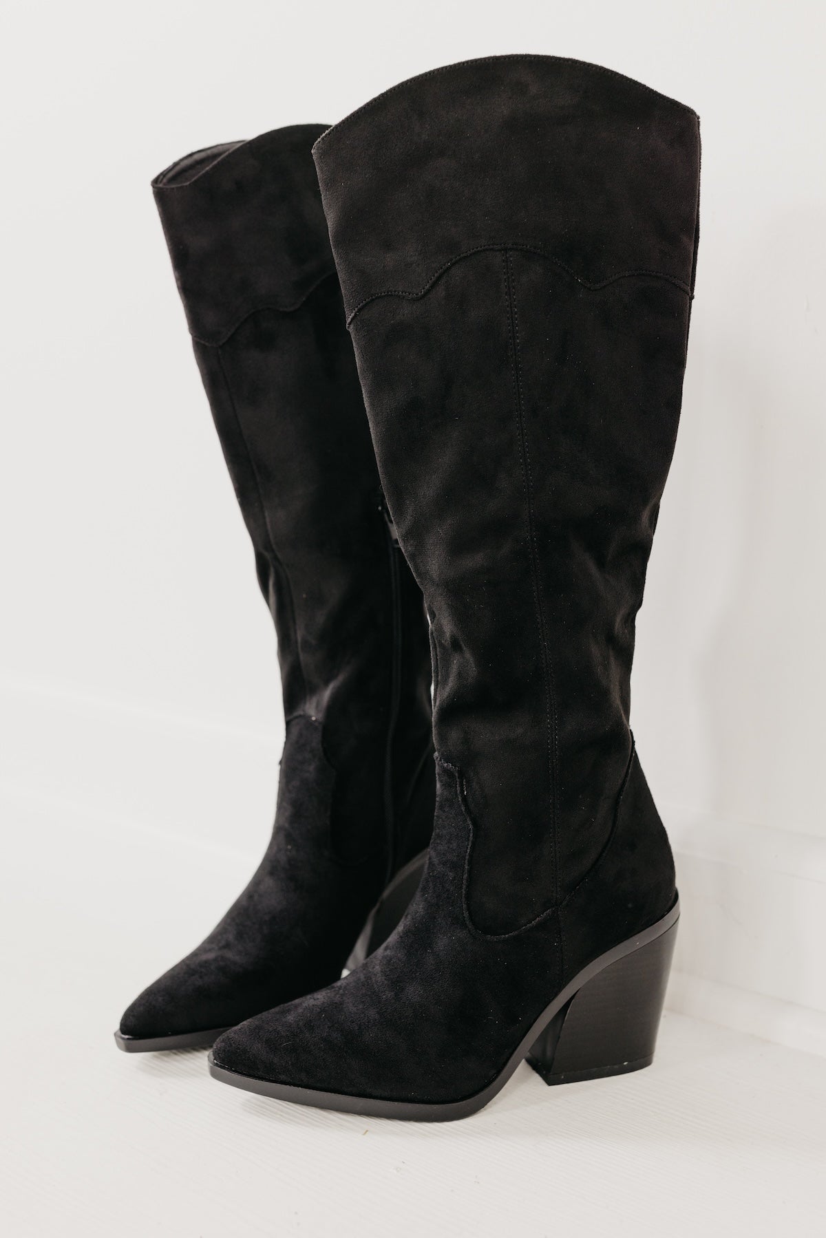 Yoki Muriel 09 Women s Knee High Boots Size 10 Black