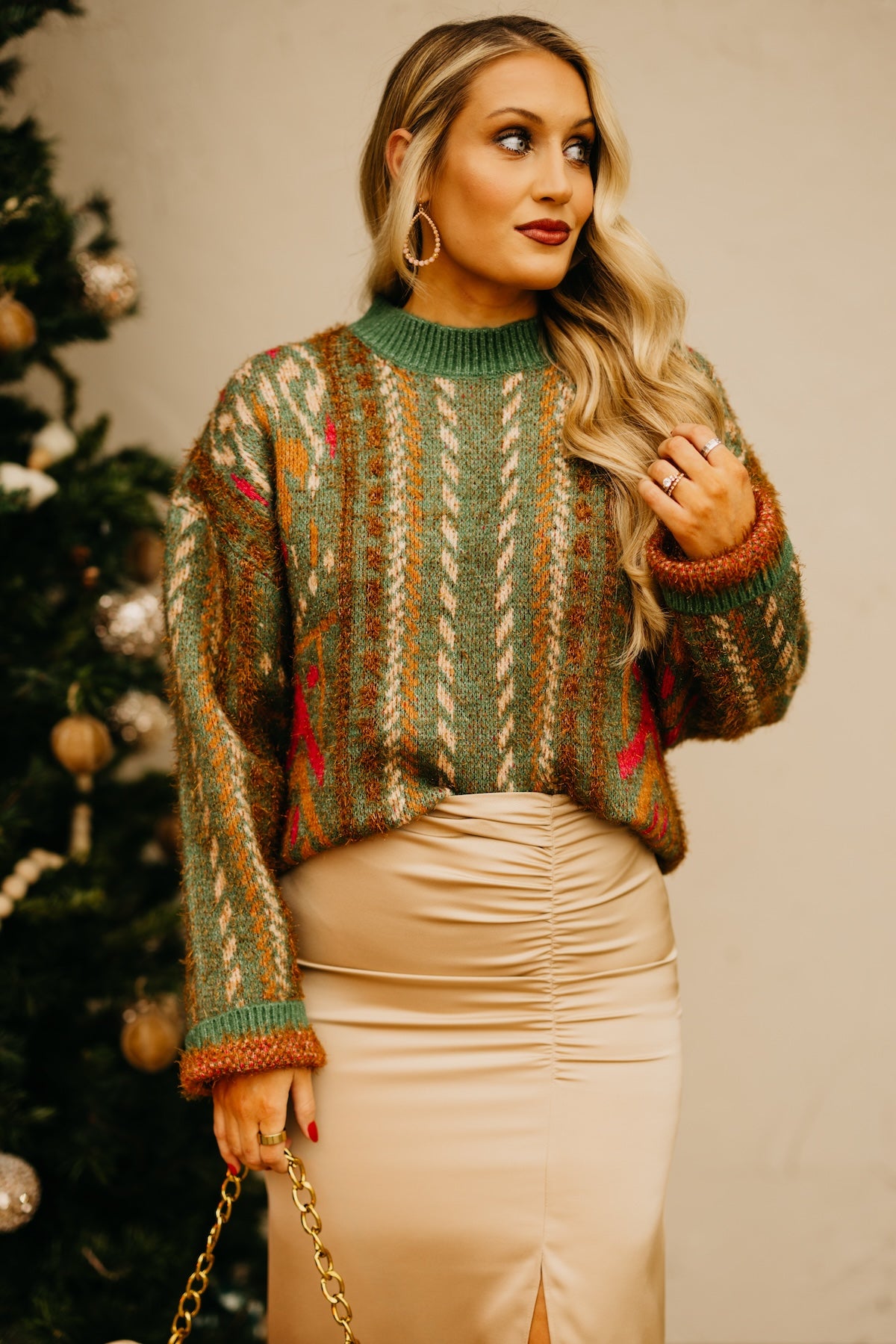 The Thomas Tinsel Detail Sweater