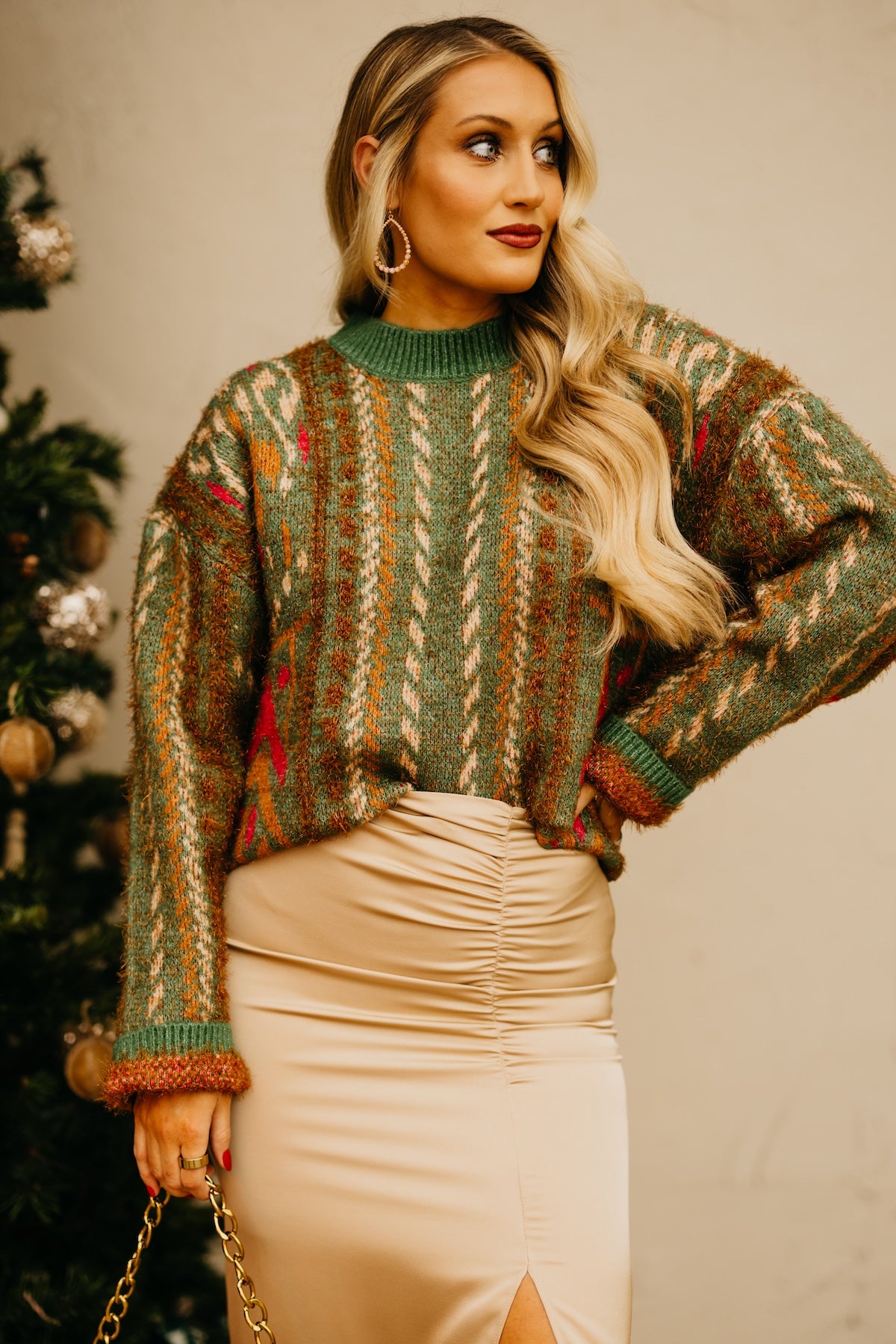 The Thomas Tinsel Detail Sweater