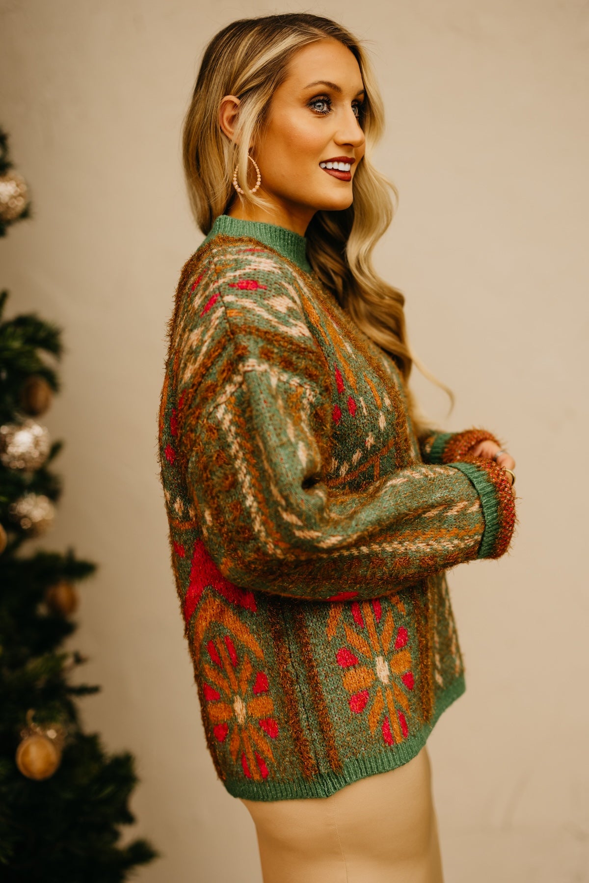 The Thomas Tinsel Detail Sweater